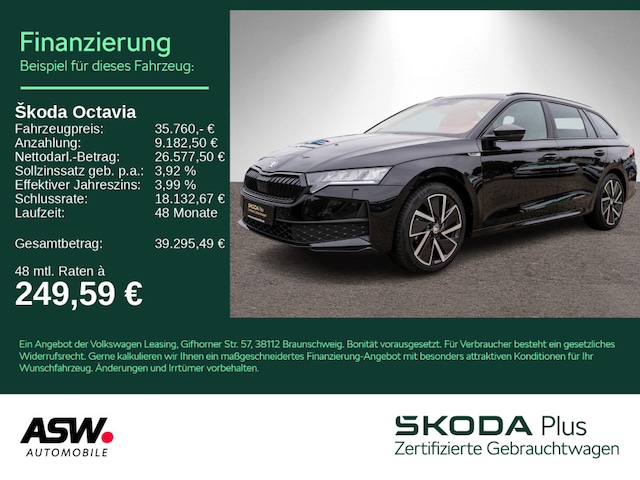 Skoda Octavia 2.0 TDI Combi Sportline