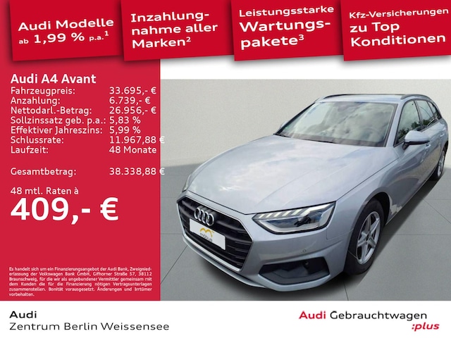 Audi A4 30 TDI Avant S-Tronic