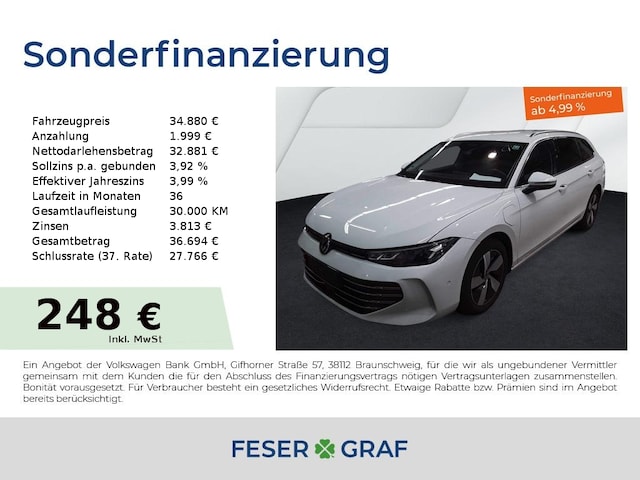 Volkswagen Passat Business eHybrid