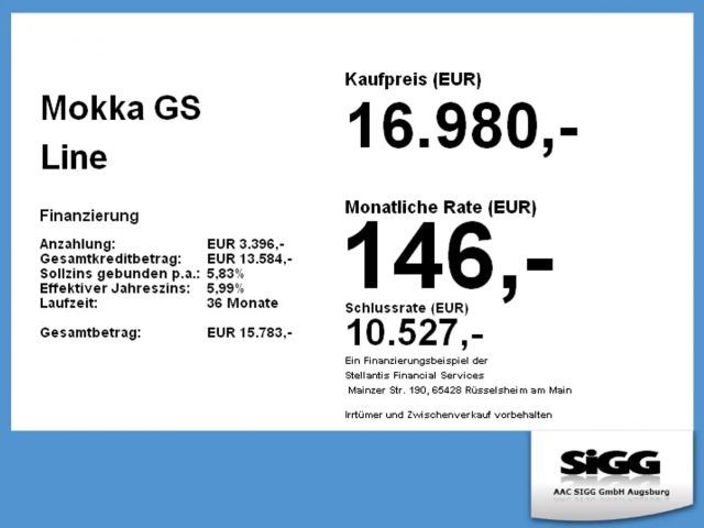Opel Mokka GS-Line Grand Sport