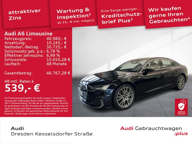 Audi A6 45 TDI Quattro S-Tronic Sedan Sport