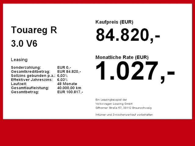 Volkswagen Touareg 3.0 V6 TSI eHybrid