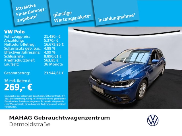 Volkswagen Polo 1.0 TSI DSG IQ.Drive Style