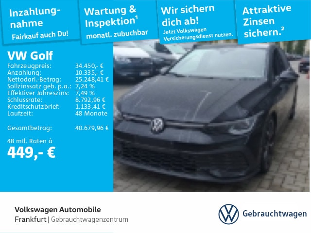 Volkswagen Golf 2.0 TSI GTI Golf VIII IQ.Drive
