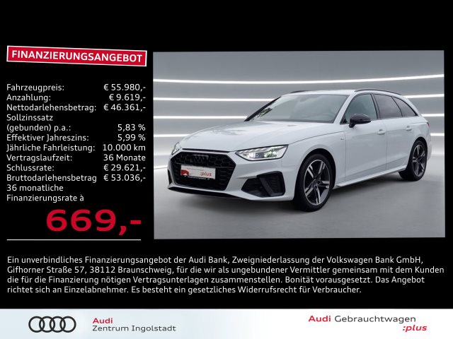 Audi A4 35 TDI Avant S-Line S-Tronic