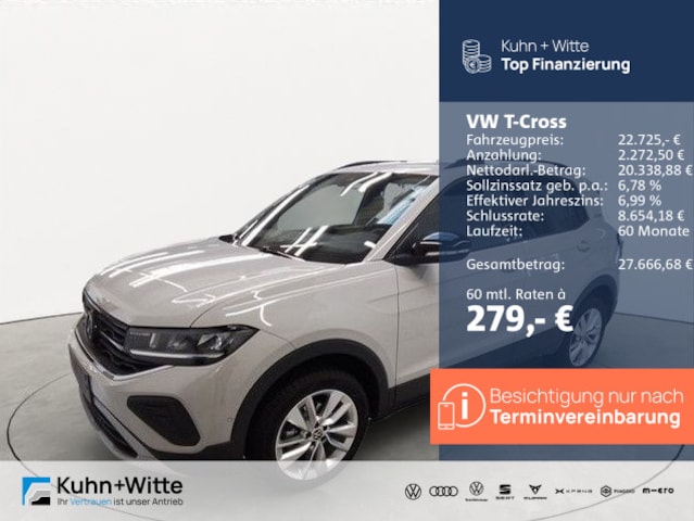 Volkswagen T-Cross 1.0 TSI