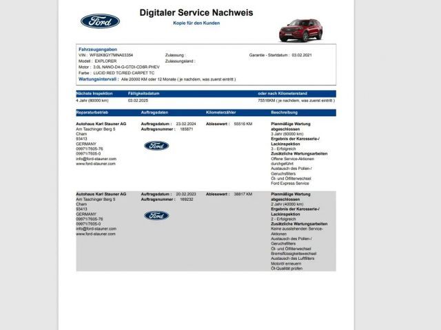 Ford Explorer ST Line