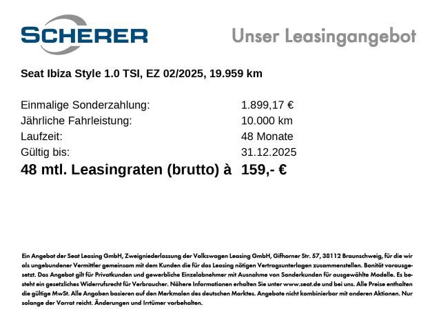 Seat Ibiza 1.0 TSI Style