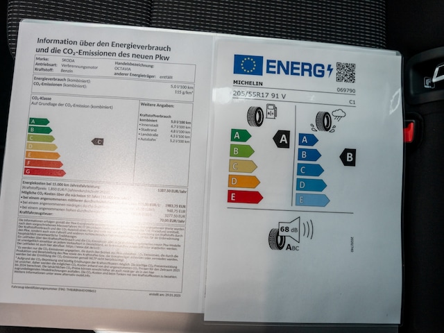 Skoda Octavia 1.5 TSI Combi