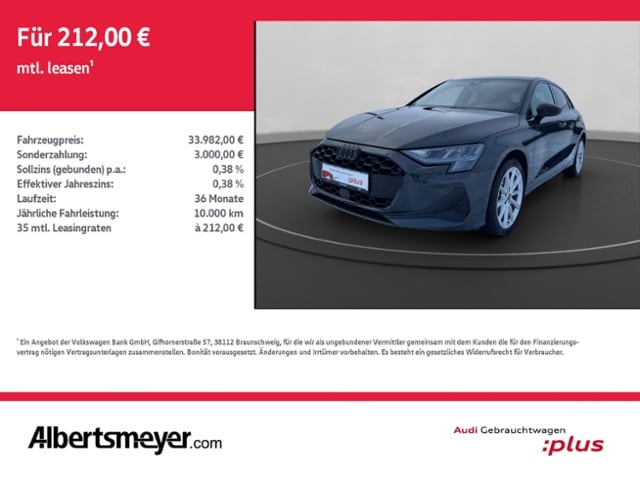 Audi A3 35 TFSI S-Tronic Sportback