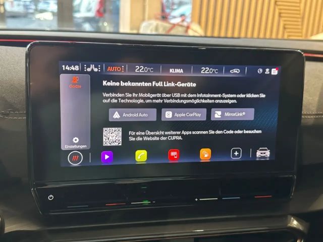 Cupra Formentor Digitales Cockpit LED Sperrdiff. ACC Apple CarPlay