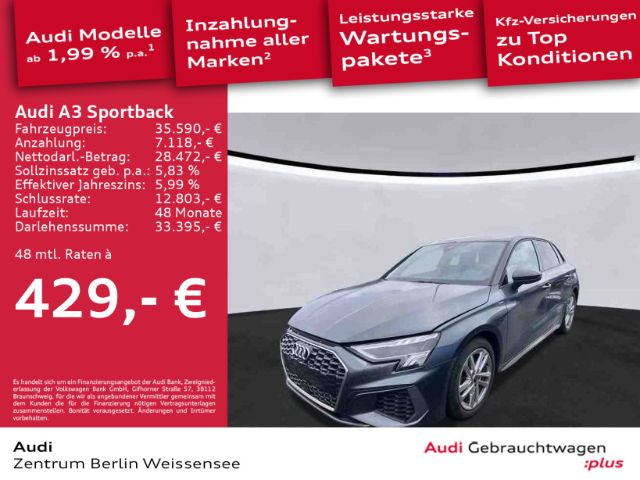 Audi A3 35 TFSI S-Line S-Tronic Sportback