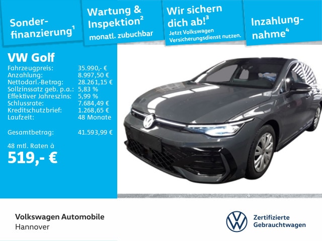 Volkswagen Golf 2.0 TDI DSG Golf VIII R-Line