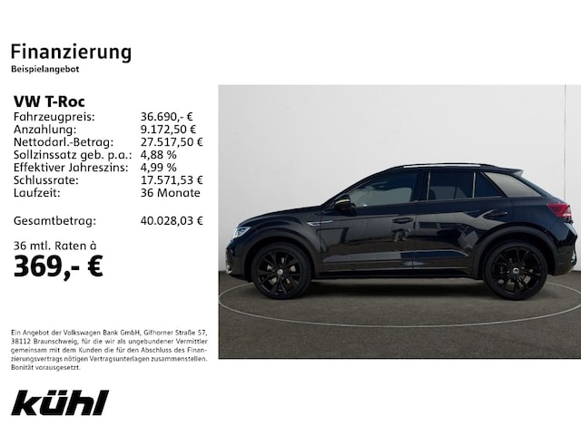 Volkswagen T-Roc 2.0 TSI DSG R-Line Style