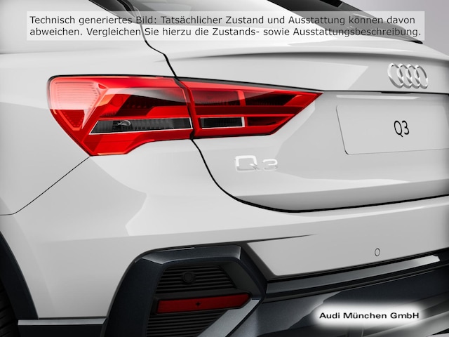 Audi Q3 40 TFSI Quattro S-Tronic Sportback