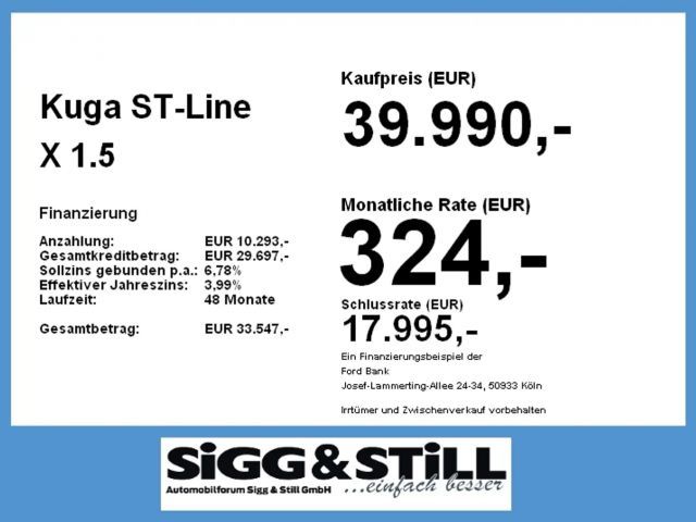Ford Kuga ST Line X