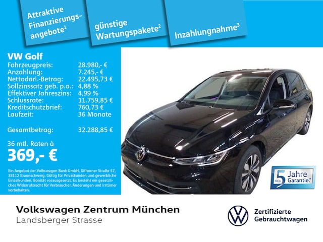 Volkswagen Golf 1.5 eTSI DSG Golf VIII