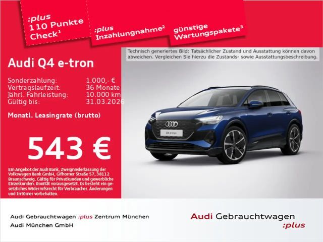 Audi Q4 e-tron Quattro S-Line