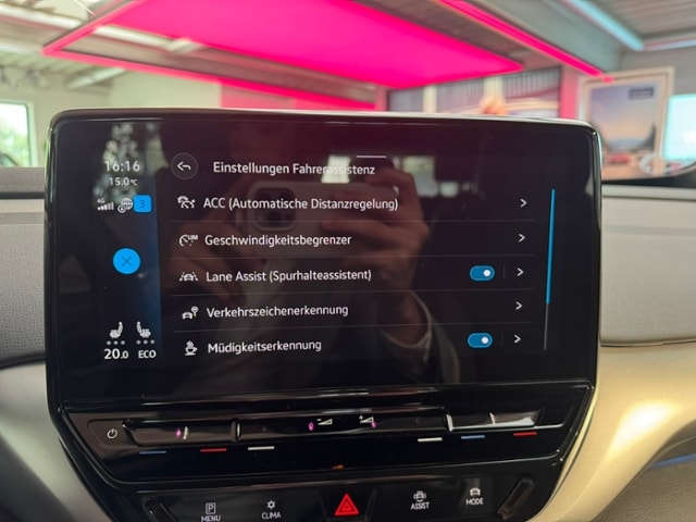 Volkswagen ID.4 mit Infotainment-Paket