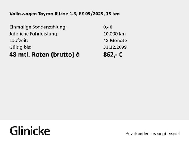 Volkswagen Tayron R-Line eHybrid