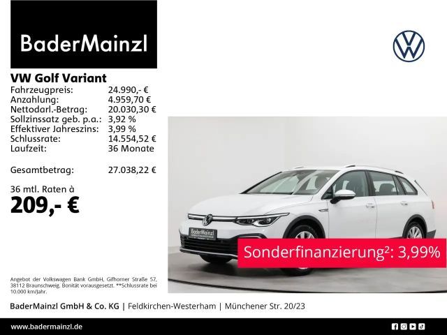 Volkswagen Golf 2.0 TDI AllTrack DSG Variant