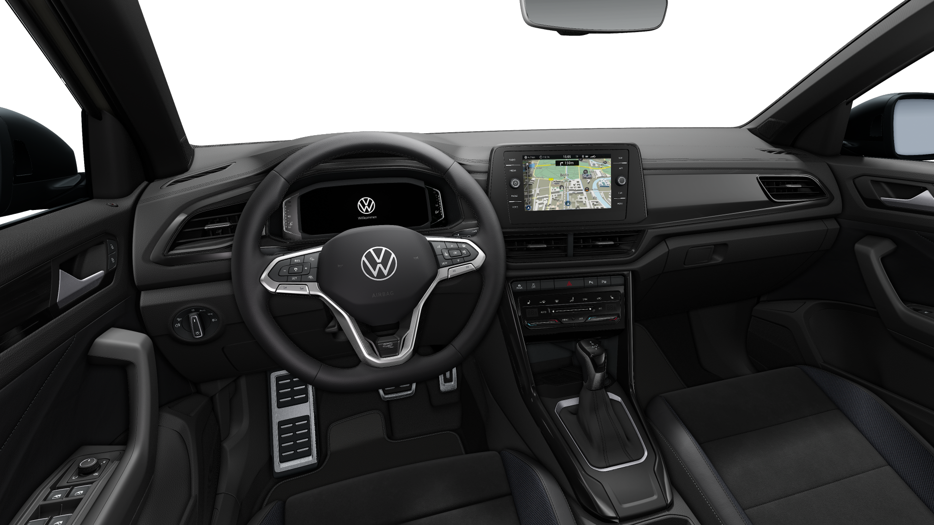Volkswagen T-Roc 2.0 TDI DSG R-Line BLACK-STYLE 5-J-GAR AHK ALU 19
