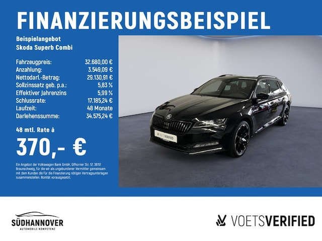 Skoda Superb 2.0 TDI Combi Sportline