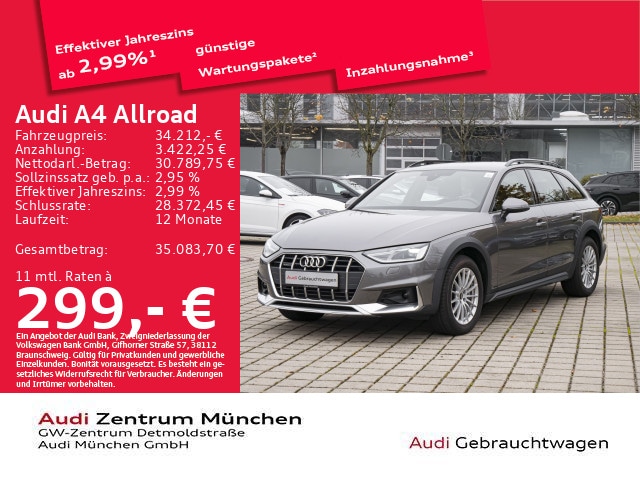 Audi A4 allroad 40 TDI Quattro S-Tronic