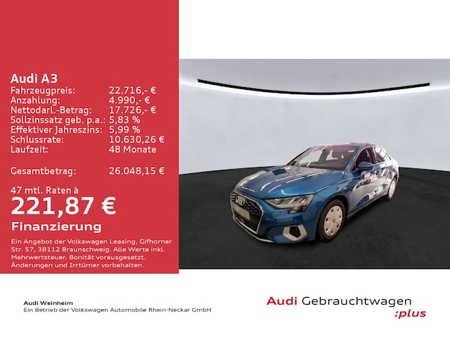 Audi A3 30 TFSI S-Tronic Sedan