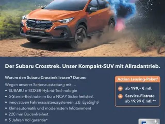 Subaru Impreza Platinum -weitere 250 Fahrzeuge lieferbar-