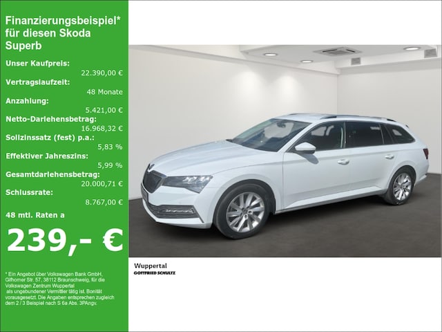 Skoda Superb 1.4 TSI Ambition Combi iV