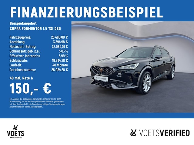 Cupra Formentor 1.5 TSI DSG