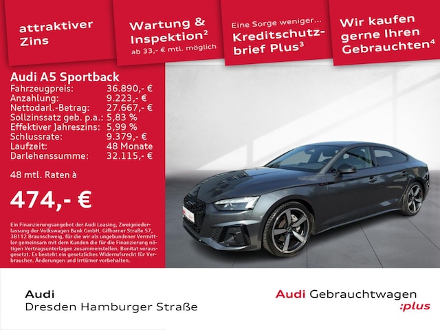 Audi A5 40 TFSI S-Tronic Sportback