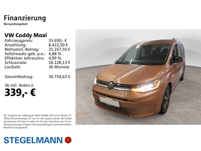 Volkswagen Caddy 1.5 TSI DSG Maxi Style