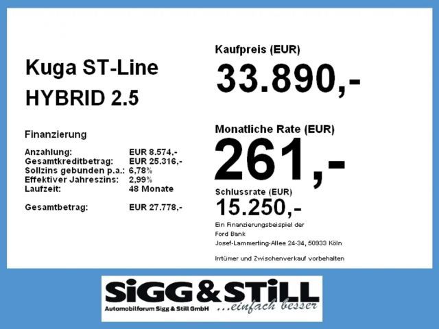 Ford Kuga Hybrid ST Line