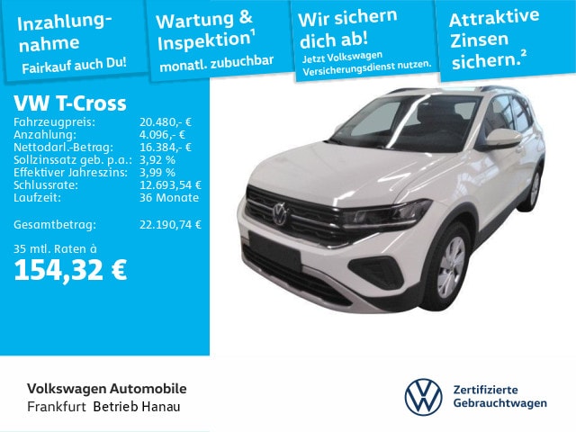 Volkswagen T-Cross 1.0 TSI Life