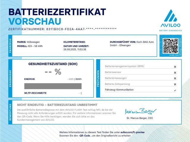 Volkswagen ID.3 Performance Pro