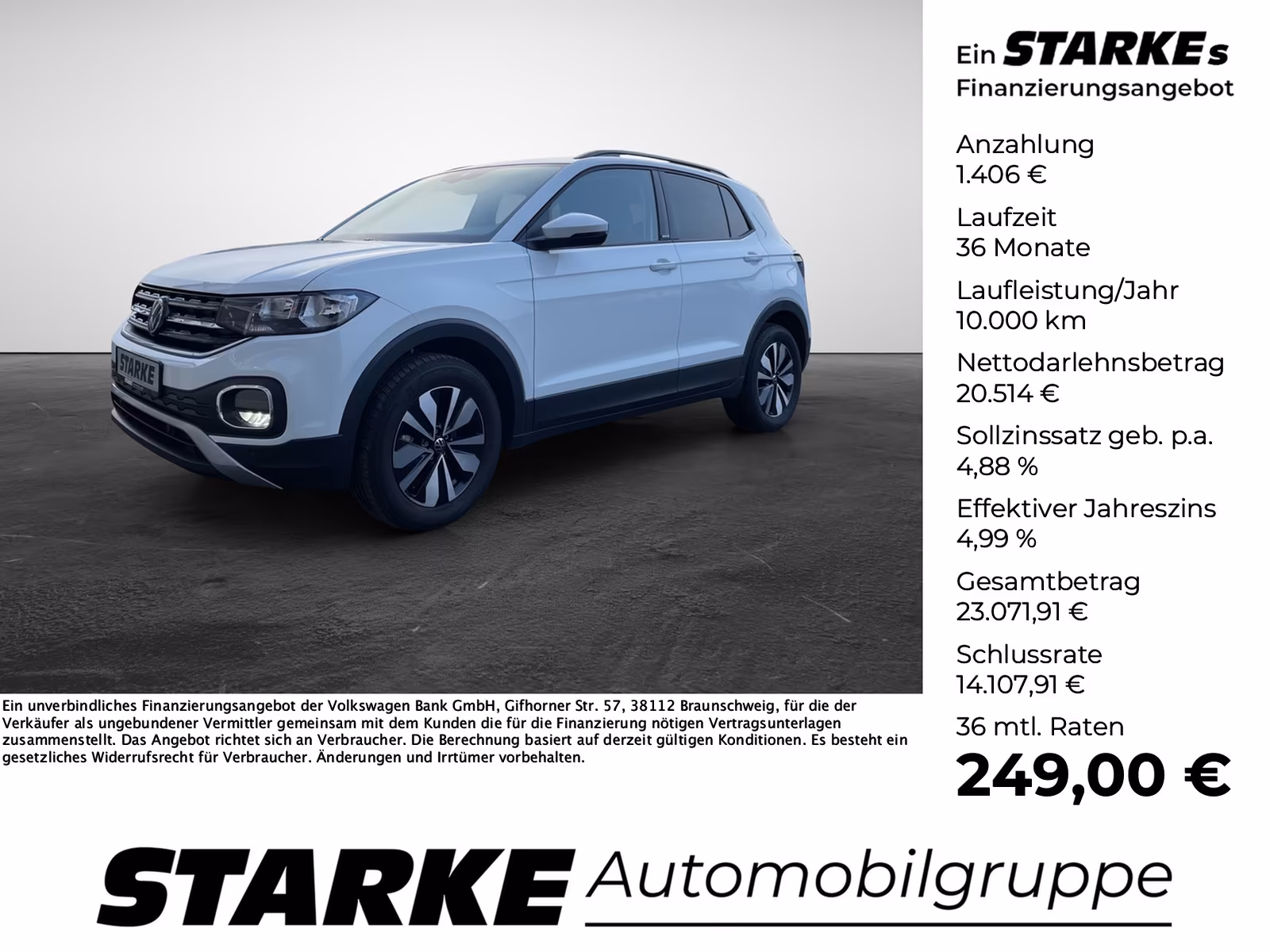 Volkswagen T-Cross 1.0 TSI DSG Move