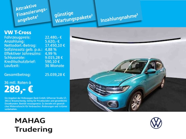 Volkswagen T-Cross 1.0 TSI DSG Style