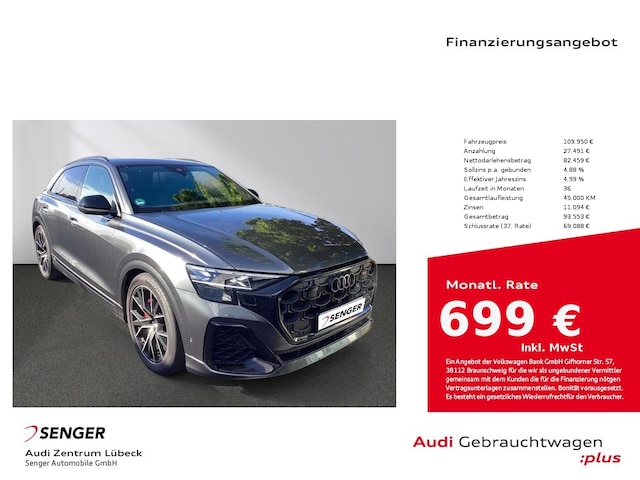 Audi Q8 60 TFSI Hybride Quattro