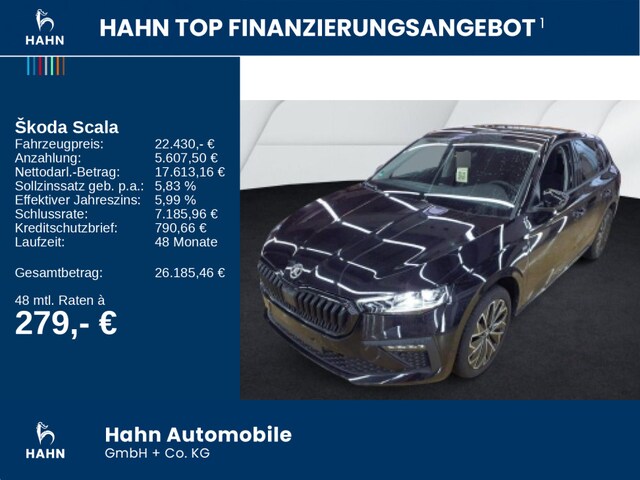 Skoda Scala 1.0 TSI Selection