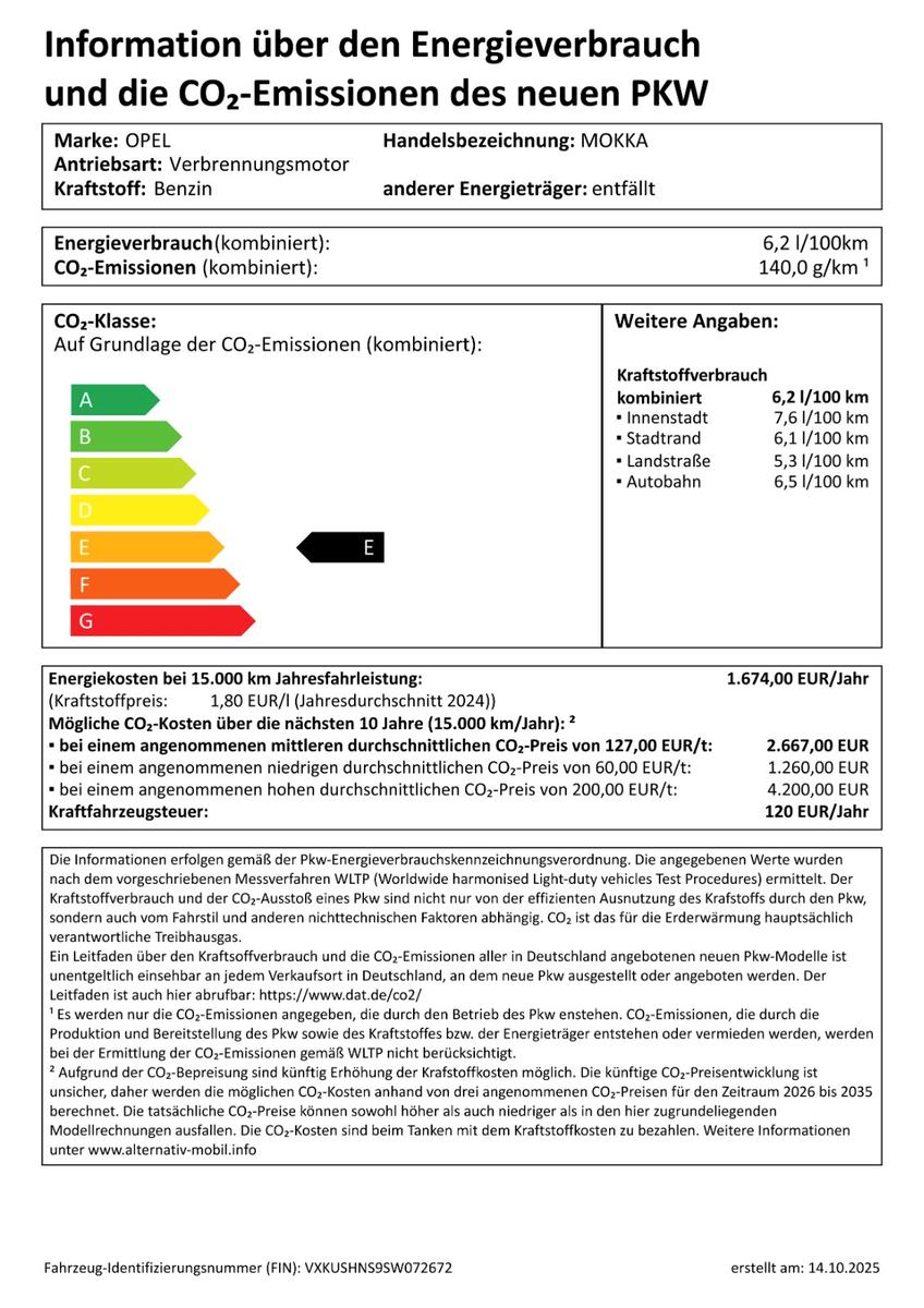 Opel Mokka 1.2 Turbo GS-Line Grand Sport