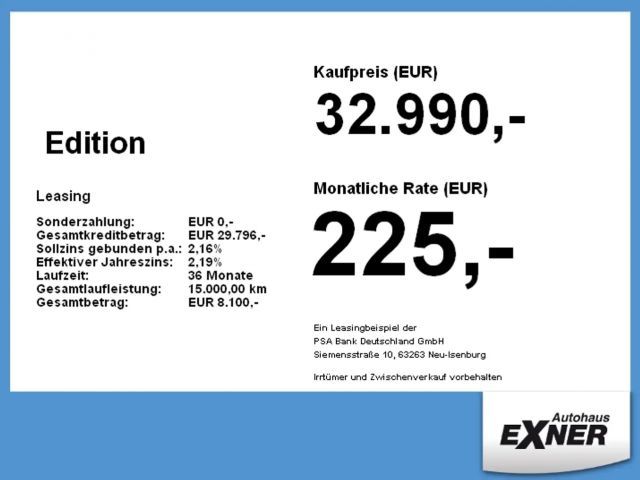 Opel Grandland X Edition