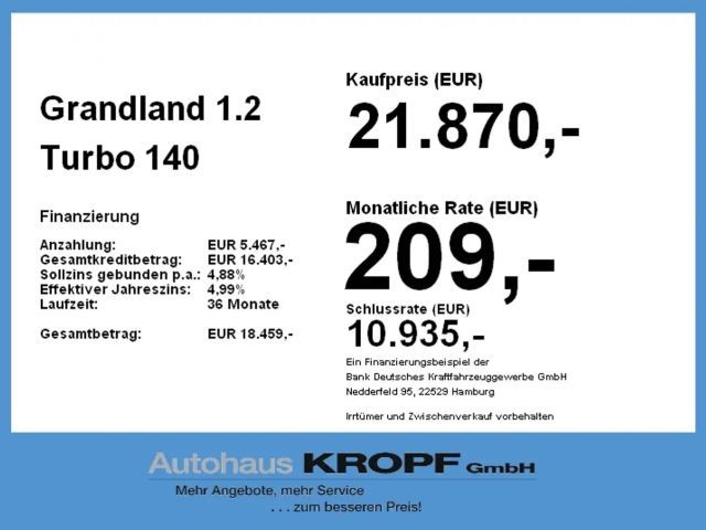Opel Grandland X 1.2 Turbo Turbo
