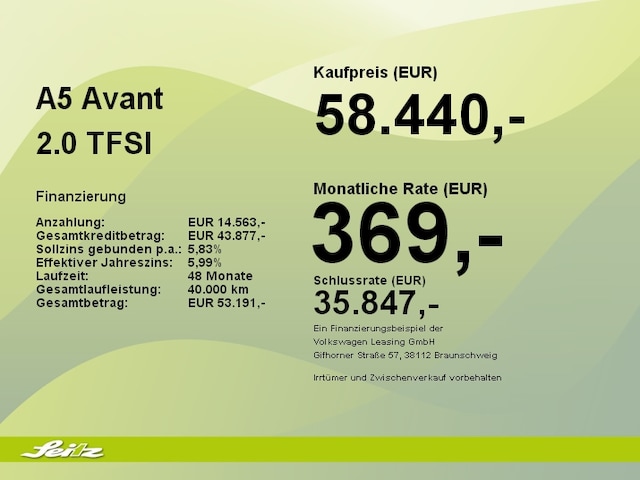 Audi A5 Avant Quattro S-Tronic