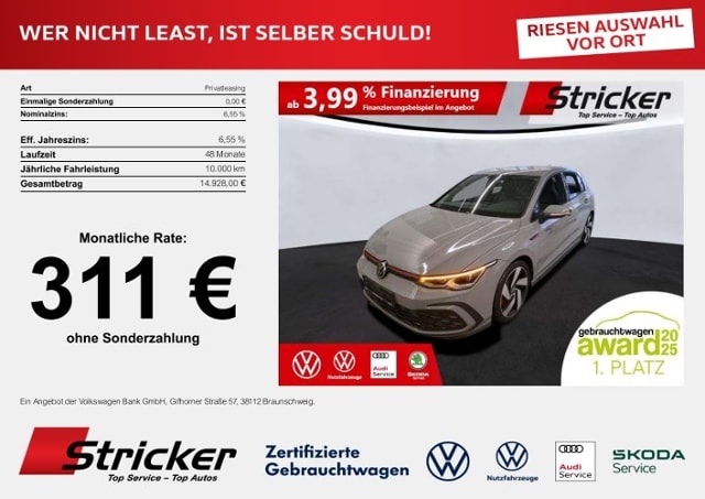 Volkswagen Golf 2.0 TSI DSG