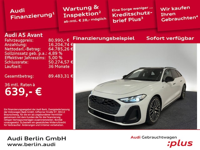Audi A5 Avant Hybride Quattro S-Tronic