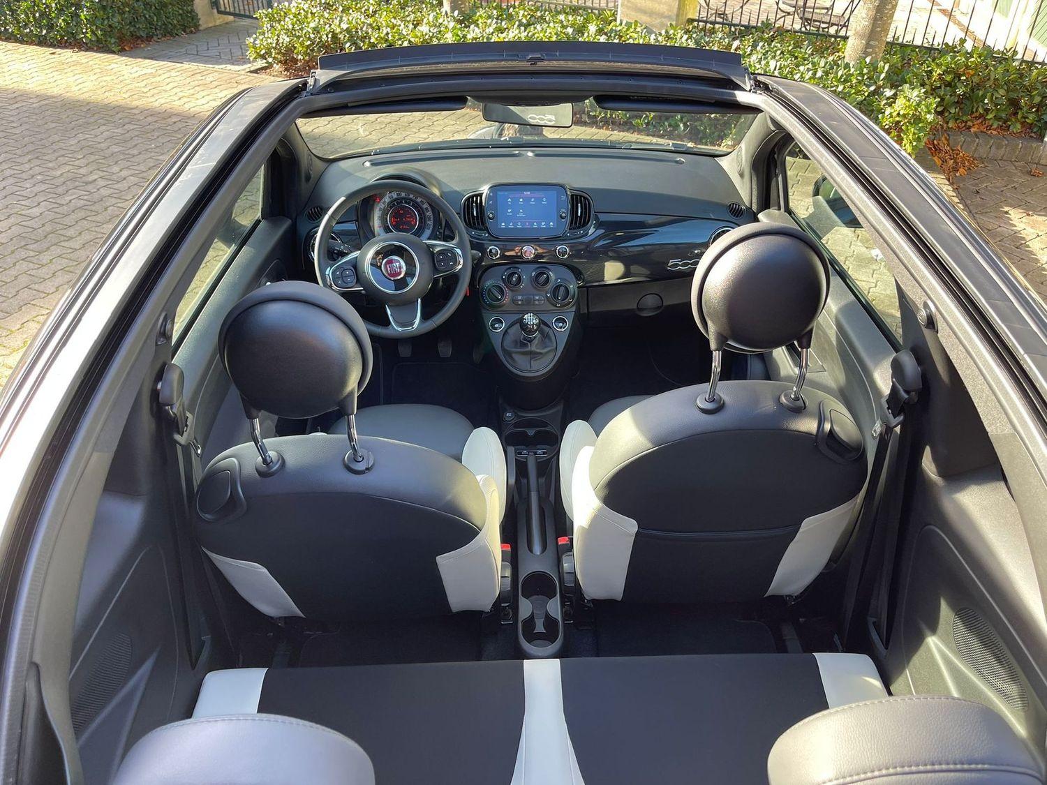 Fiat 500C C Apple Android PDC Multi Freispr Carbio 